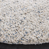 Safavieh Berber 6'-0" x 6'-0" Rug in Ivory / Blue