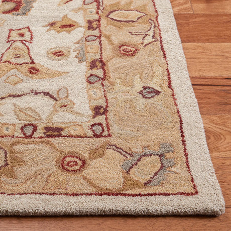 Safavieh Anatolia 5'-0" x 8'-0" Rug in Ivory / Gold