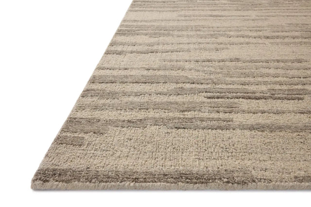 Loloi Hartley HRT-02 Silver / Grey Rug - rug corner