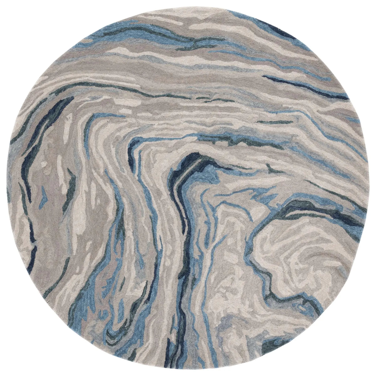 Safavieh Soho 6'-0" x 6'-0" Rug in Blue / Beige