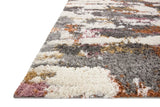 Loloi Levitt Shag Lev-04 Grey/Multi Rug - rug corner