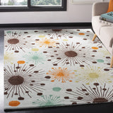 Safavieh Soho 3'-6" x 5'-6" Rug in Light Blue / Multi