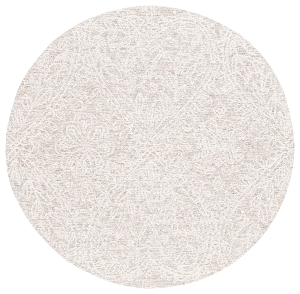 Safavieh Metro 6'-0" x 6'-0" Rug in Beige / Ivory