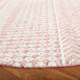 Safavieh Glamour 6'-0" x 6'-0" Rug in Light Pink / Ivory