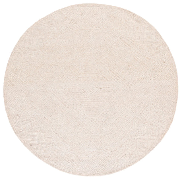 Safavieh Abstract 6'-0" x 6'-0" Rug in Beige