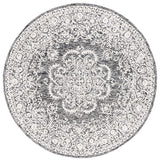Safavieh Precious 6'-0" x 6'-0" Rug in Black / Ivory
