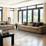 Dynamic Rugs Castilla 3537 Cream / Grey Rugs - Room