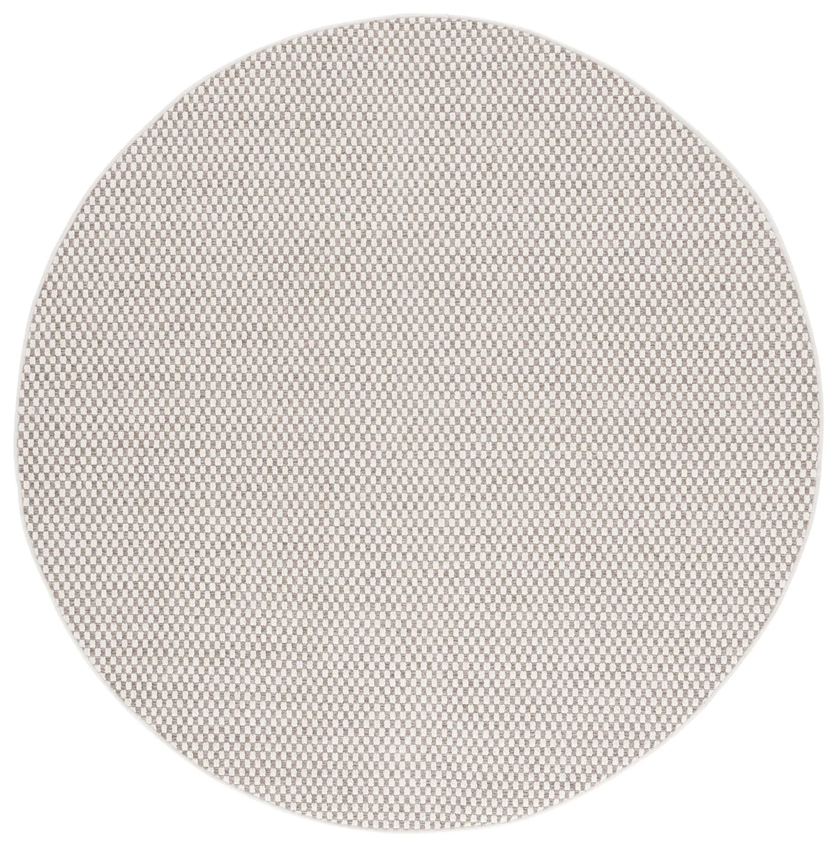 Safavieh Sisal All-Weather 6'-7" x 6'-7" Rug in Natural / Ivory