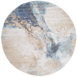 Safavieh Phoenix 500 6'-7" x 6'-7" Rug in Blue