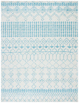 Safavieh Tulum 10'-0" x 13'-0" Rug in Ivory / Turquoise