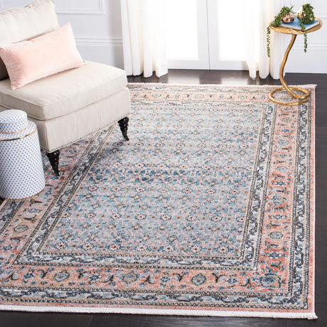 Safavieh Shivan 4'-0" x 6'-0" Rug in Blue / Rose