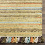 Safavieh Montauk 5'-0" x 8'-0" Rug in Green / Multi