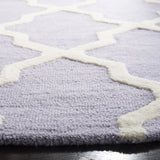 Safavieh Cambridge 6'-0" x 6'-0" Rug in Lavander / Ivory