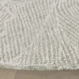 Safavieh Metro 6'-0" x 6'-0" Rug in Sage / Ivory
