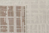 Dynamic Rugs Timeless 6928 Power Loomed Modern Beige/Ivory Rug - Corner