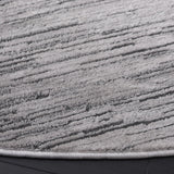 Safavieh Whisper 6'-7" x 6'-7" Rug in Grey / Dark Grey