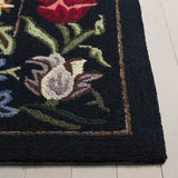 Safavieh Chelsea 3'-9" x 5'-9" Rug in Black / Pink