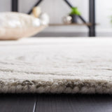 Safavieh Abstract 4'-0" x 6'-0" Rug in Charcoal / Ivory