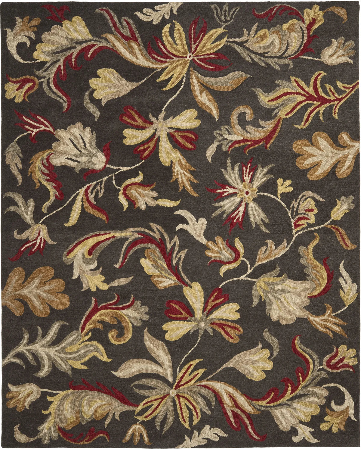 Safavieh Jardin 8'-0" x 10'-0" Rug in Dark Grey / Multi