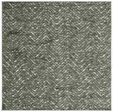 Safavieh Adirondack 6'-0" x 6'-0" Rug in Dark Green / Ivory