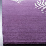 Safavieh Soho 5'-0" x 8'-0" Rug in Purple / Ivory
