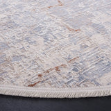 Safavieh Marmara 6'-7" x 6'-7" Rug in Beige / Blue Rust