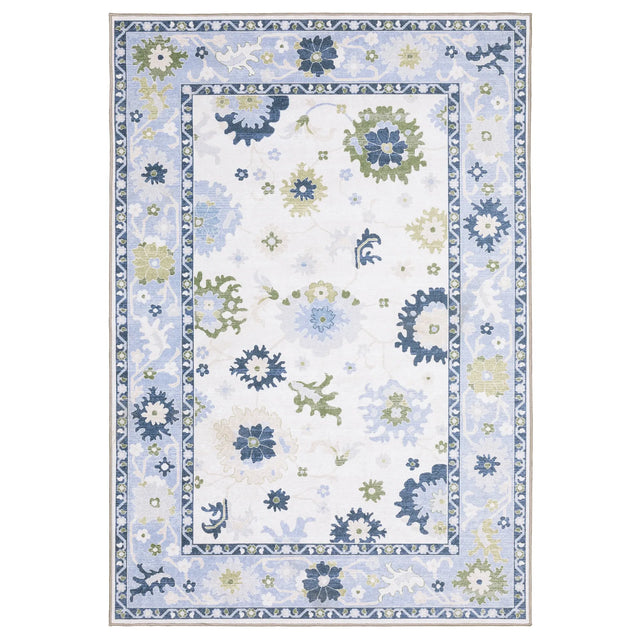 Oriental Weavers Sphinx Addison ADD05 Green Rugs - main flat