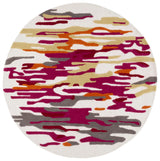 Safavieh Rodeo Drive 6'-0" x 6'-0" Rug in Ivory / Red