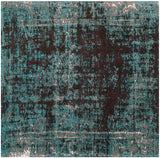 Safavieh Classic Vintage 6'-0" x 6'-0" Rug in Teal / Brown