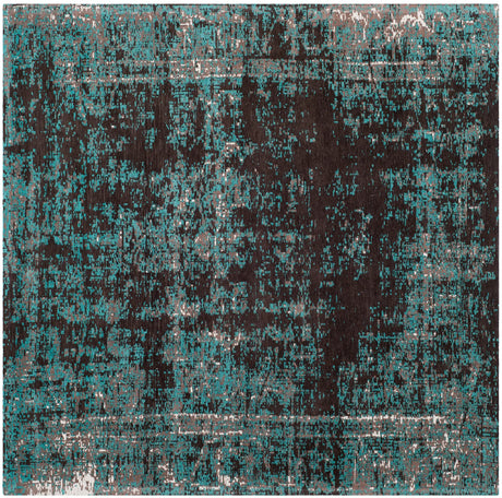 Safavieh Classic Vintage 6'-0" x 6'-0" Rug in Teal / Brown