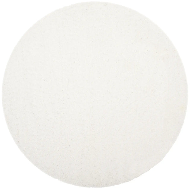 Safavieh Sgl-Laguna Shag 6'-7" x 6'-7" Rug in White