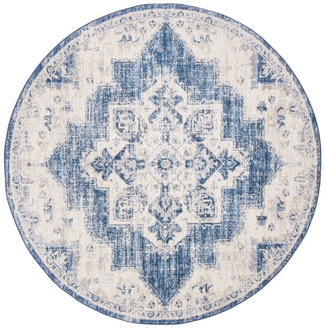 Safavieh Brentwood 10'-0" x 10'-0" Rug in Ivory / Navy