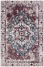 Safavieh Easy Care 4'-0" x 6'-0" Rug in Red / Navy