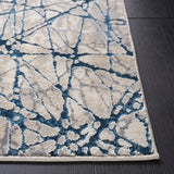 Safavieh Meadow 4'-0" x 6'-0" Rug in Navy / Ivory