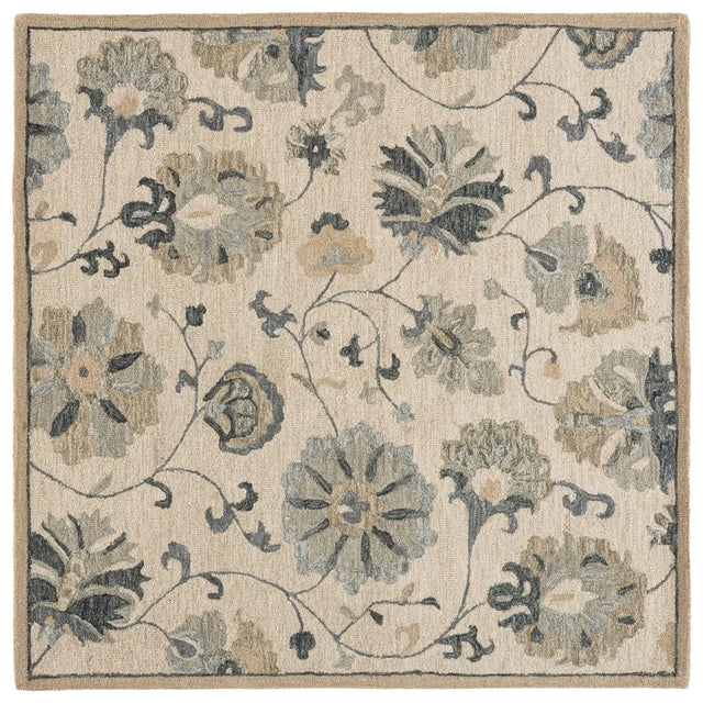 Safavieh Metro 6'-0" x 6'-0" Rug in Beige / Grey