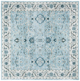 Safavieh Isabella 6'-7" x 6'-7" Rug in Light Blue / Cream