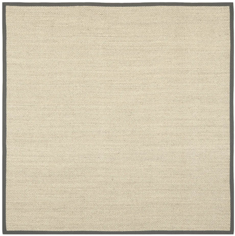 Safavieh Natural Fiber 7'-0" x 7'-0" Rug in Marble / Grey