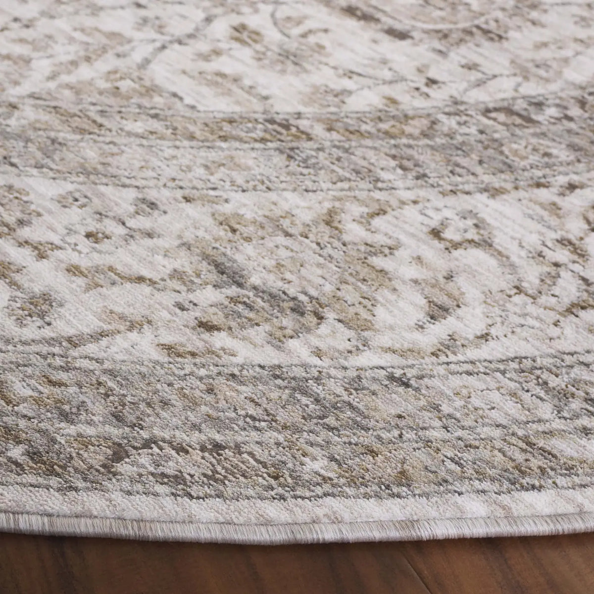 Safavieh Mason 100 6'-3" x 6'-3" Rug in Ivory / Beige Grey