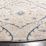 Safavieh Brentwood 6'-7" x 6'-7" Rug in Light Grey / Blue