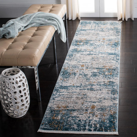 Safavieh Shivan 2'-2" x 8'-0" Rug in Grey / Blue