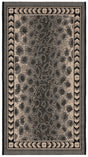 Safavieh Courtyard 2'-0" x 3'-7" Rug in Grey / Black