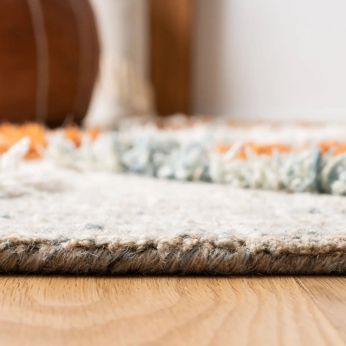 Safavieh Kenya 4'-0" x 6'-0" Rug in Grey / Blue