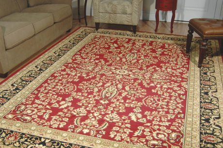 Safavieh Lyndhurst 10'-0" x 14'-0" Rug in Red / Black
