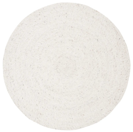 Safavieh Braided 3'-0" x 3'-0" Rug in Light Beige