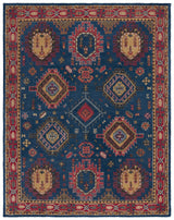 Safavieh Heritage 10'-0" x 14'-0" Rug in Navy / Red