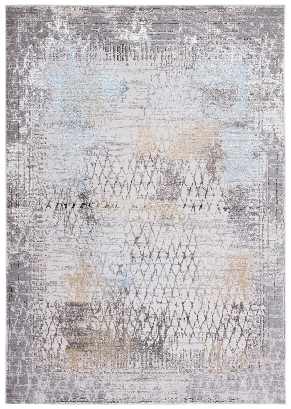 Safavieh Bel Air 4'-5" x 6'-5" Rug in Beige / Gold