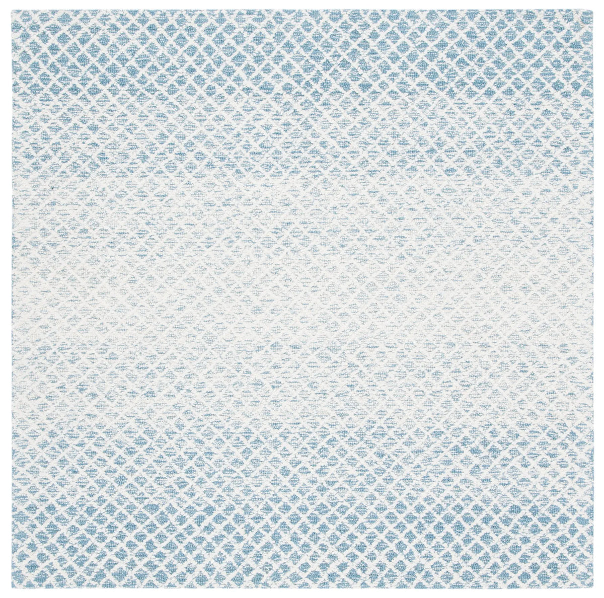 Safavieh Micro-Loop 5'-0" x 5'-0" Rug in Blue / Ivory