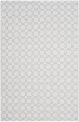 Safavieh Klc-Cotton Kilim 4'-0" x 6'-0" Rug in Grey / Ivory
