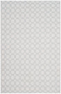 Safavieh Klc-Cotton Kilim 4'-0" x 6'-0" Rug in Grey / Ivory
