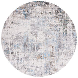 Safavieh Bel Air 6'-7" x 6'-7" Rug in Grey / Blue